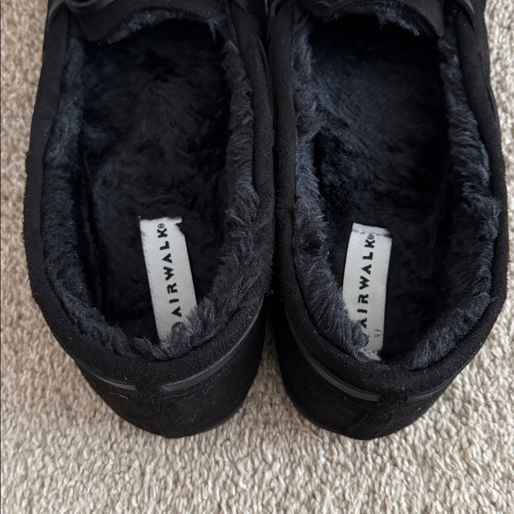 Lot of 2, Airwalk Fur Lined Moccasin, Slipper Shoes, Women’s Size 8.5 - Picture 9 of 11